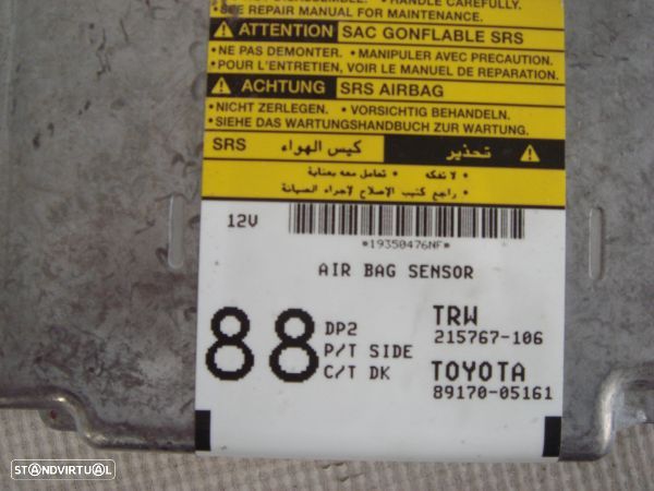 Centralina De Airbags Toyota Avensis (_T25_) - 3