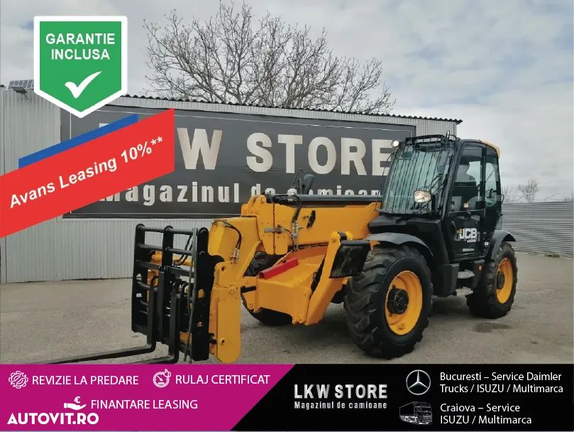 JCB 540-140 Incarcator Telescopic/Teleskoplader, 4x4x4, Top !!! - 1