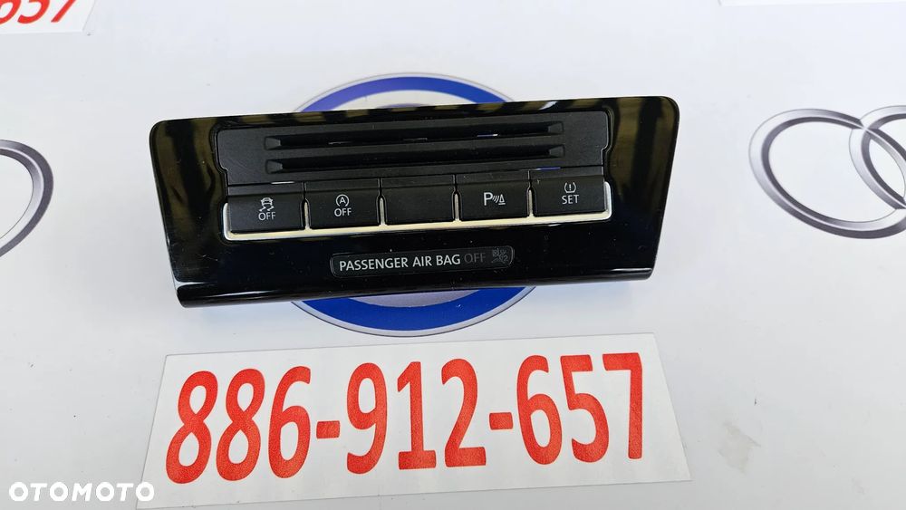 VW Sharan 7N Seat Alhambra II Panel sterowania Przełączniki ESP PDC SET Włącznik 7N1927132H - 1