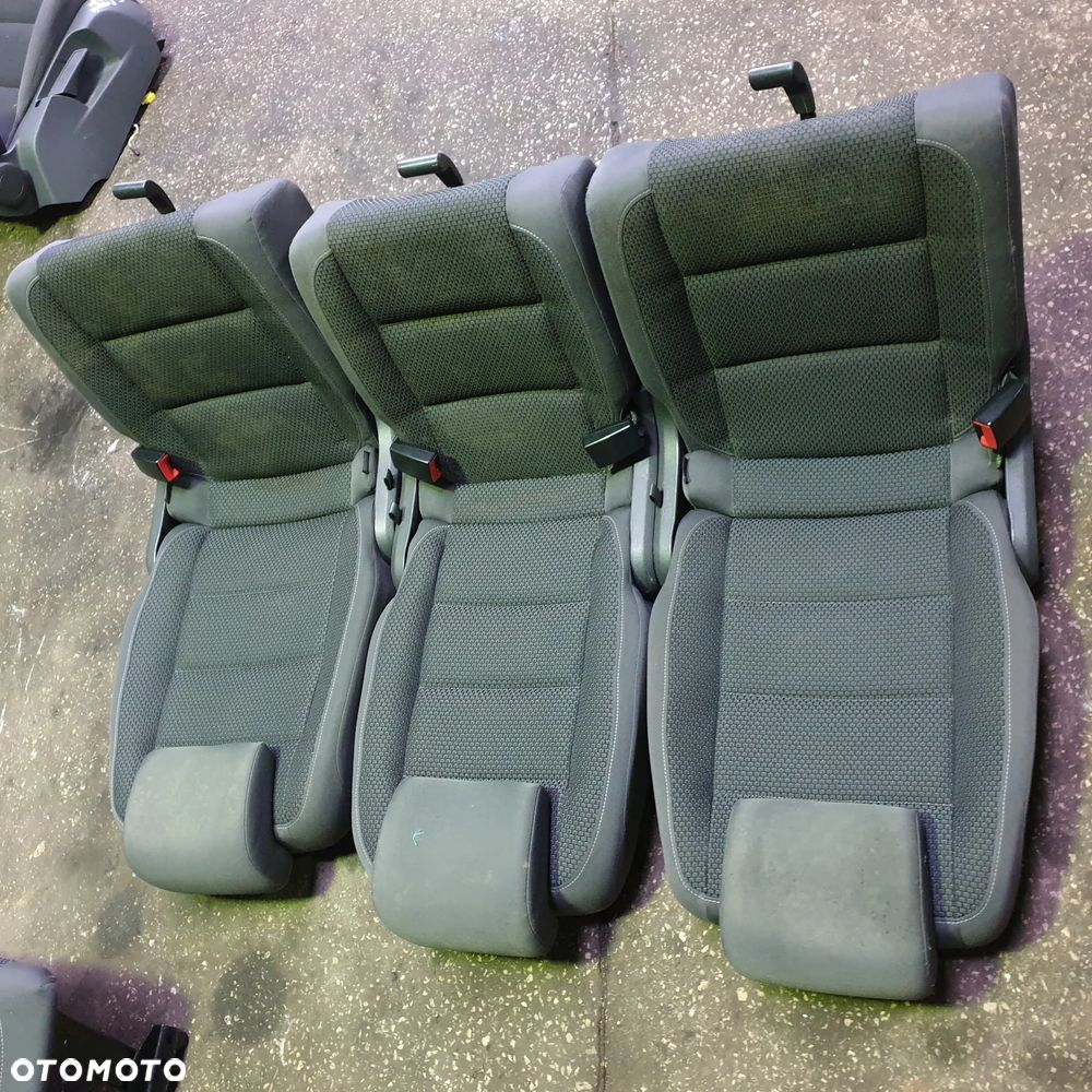 VW TOURAN I LIFT FOTEL FOTELE 2-RZAD LEWY 12R - 1