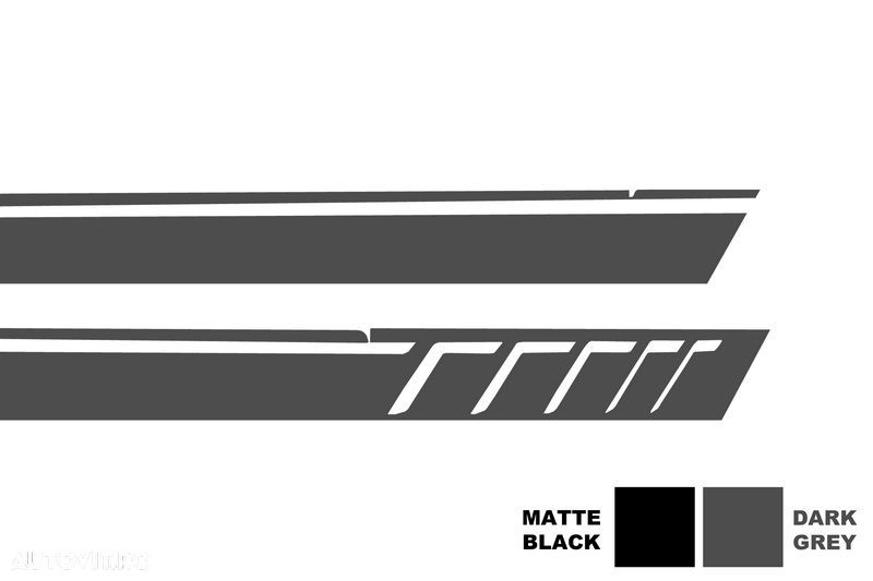 Stickere Laterale compatibil cu Mercedes G-Class W463 (1989-2017) Gri - 4