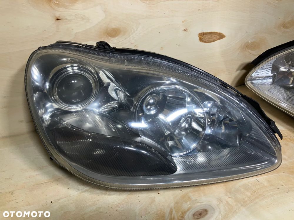 LAMPY PRZÓD MERCEDES W220 XENON LIFT LAMPA PRAWA LEWA BI XENON A2208202361 A2208202461 1309329087 PRZETWORNICA - 15