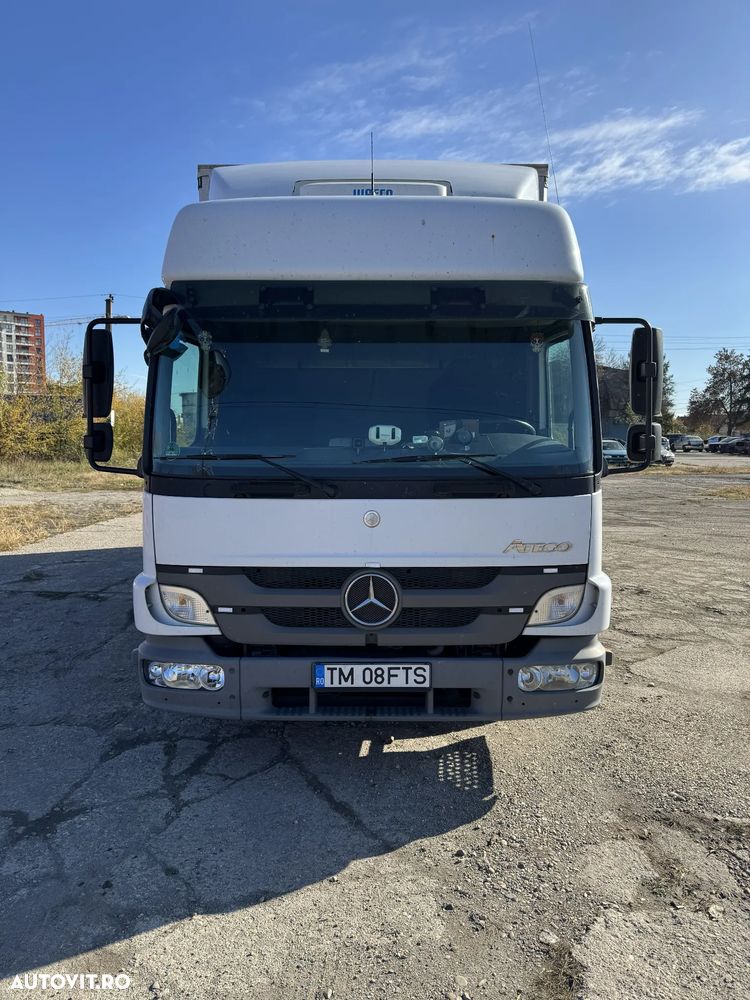 Mercedes-Benz Atego 818 prelata cu usi la spate - 1