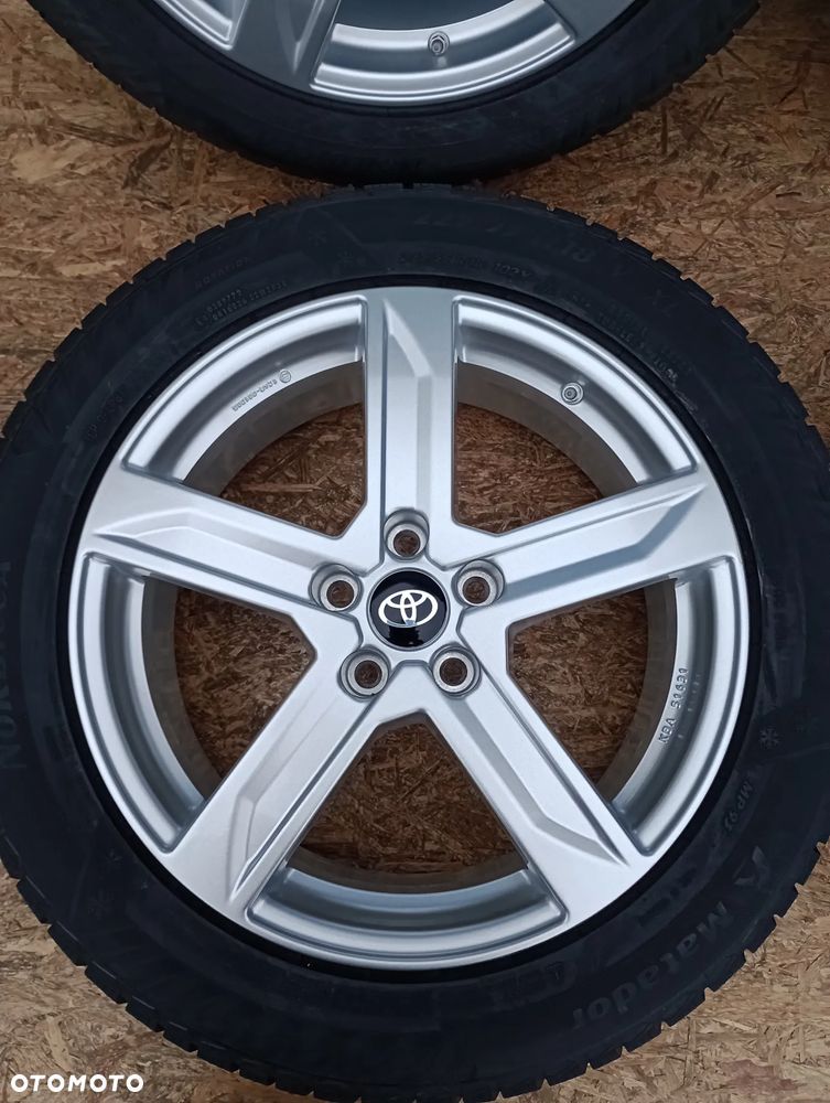KOŁA ZIMOWE ALUMINIOWE TOYOTA C-HR 5x114 R18 ET35 7,5J TPMS 225/55 R18 102V MATADOR NORDICCA MP93 25ROK - 8