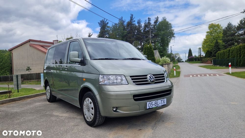 Volkswagen TRANSPORTER T5 Klima Elektryka Tempomat Navi Kamera Dubel Kabina 6os Brygadówka - 21