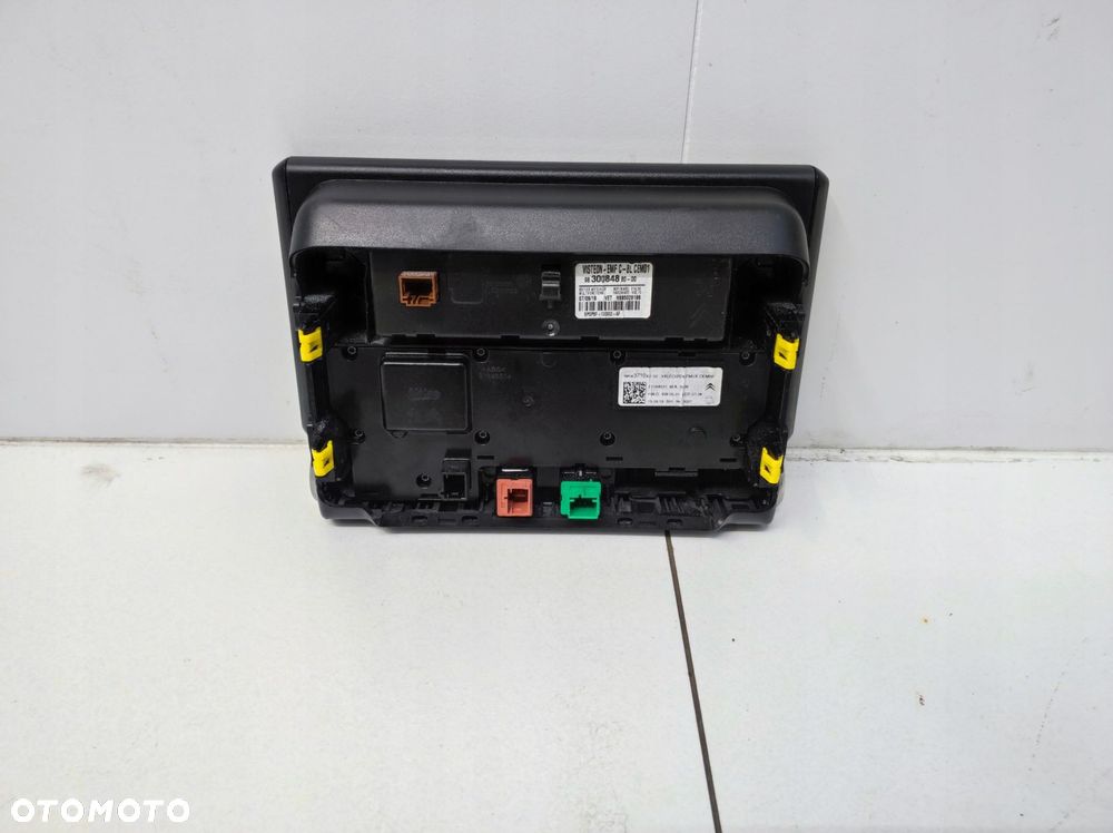 wyświetlacz ekran radia radio panel sterowania radia citroen c3 iii 3 - 6