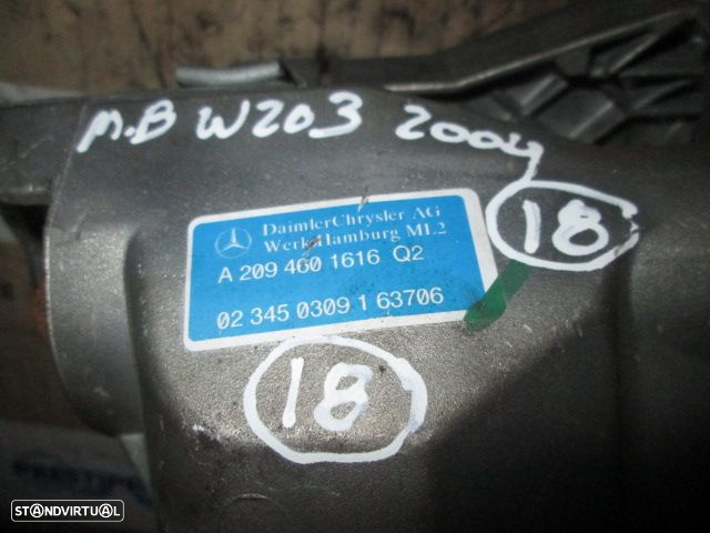 Coluna Direção/Motor Direção A2094601616 MERCEDES W203 2002 - 3