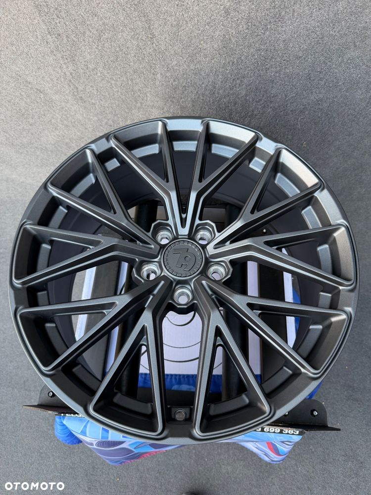 NOWE alufelgi Szary Mat  5x112 18 felgi 8j ET35 BMW seria 3 G20 G22 G30 G31 F44 G22 G23 G32 F39 G60 G01 X1 F48 G42 X2 U06 Active Tourer Z4 G29 xDrive Styling 930 czarne polerowane jak Japan Racing Carbonado Rubin - 10