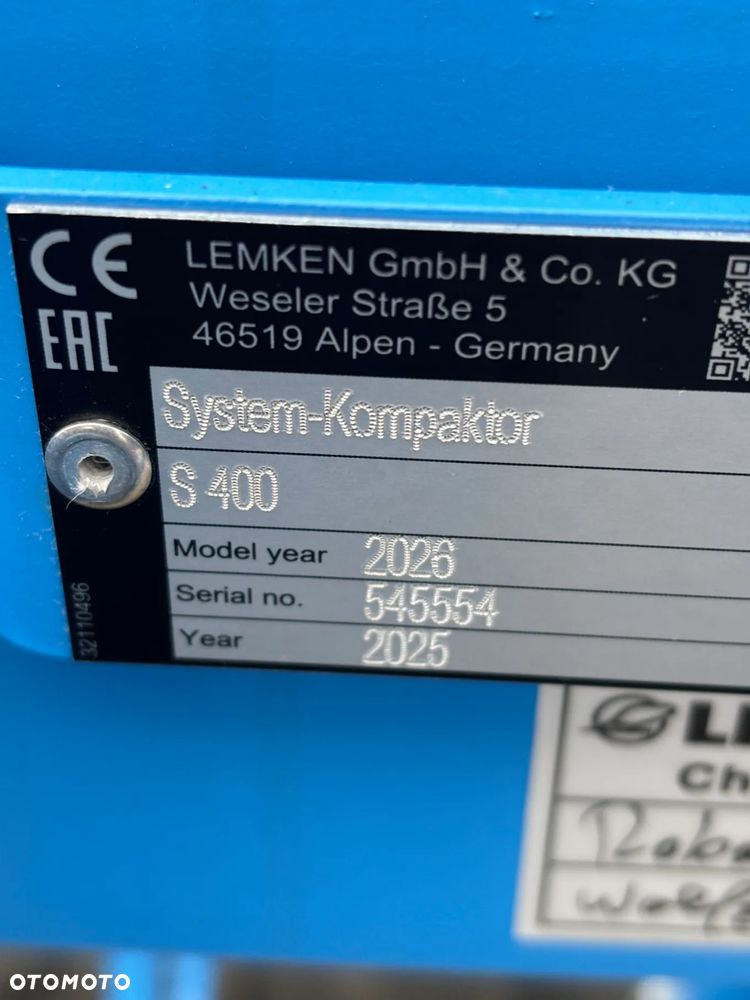 Lemken System-Kompaktor S 400 - 8