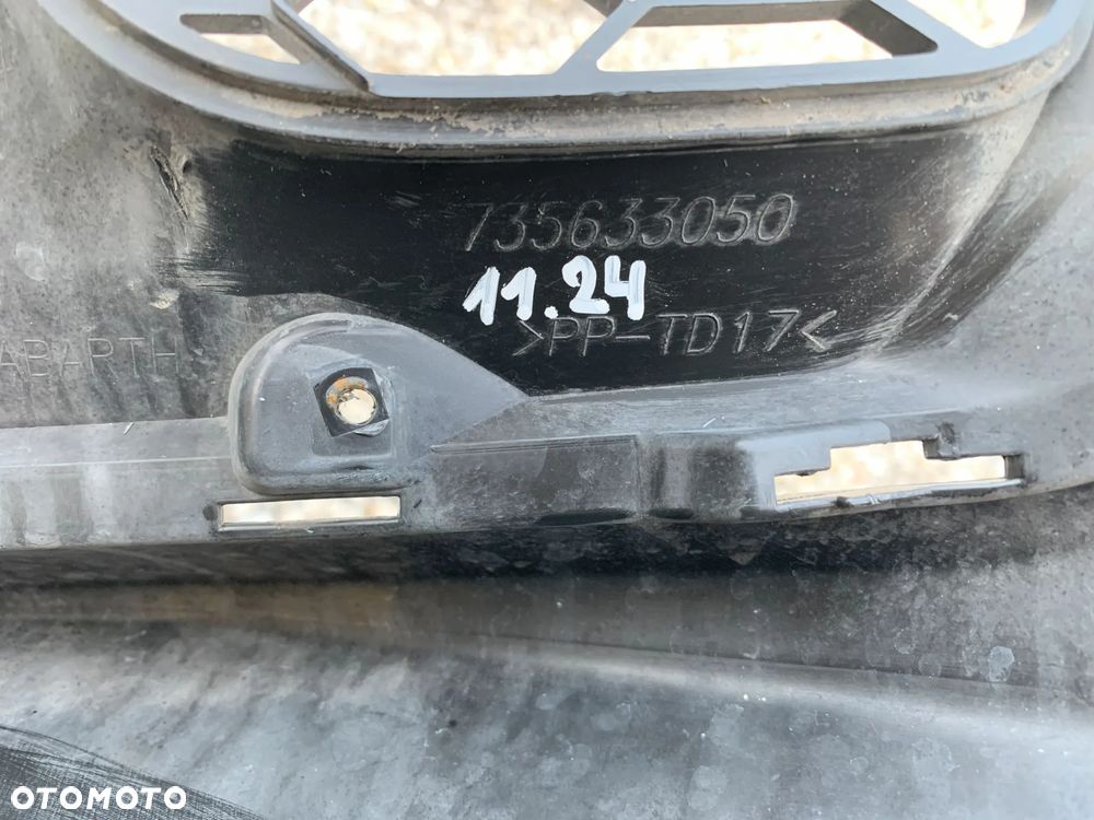 Fiat 500 Abarth FL 15r Spoiler kratka atrapa zderzak przod przedni Lift 2015 - 7