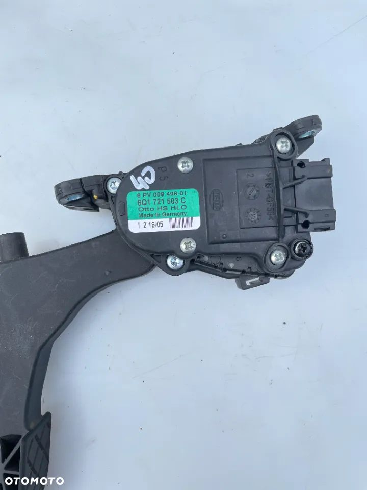 PEDAŁ POTENCJOMETR GAZU VW POLO 9N 6Q1721503C - 2