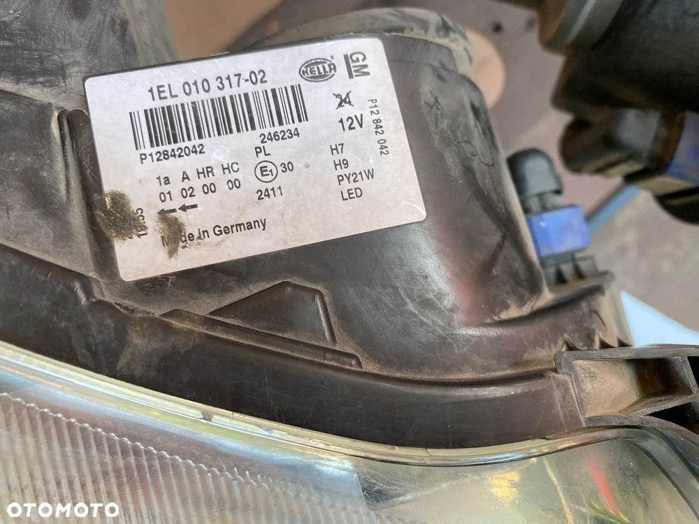 lampy saab 9 3 II lift  H7 komplet eu całe - 6
