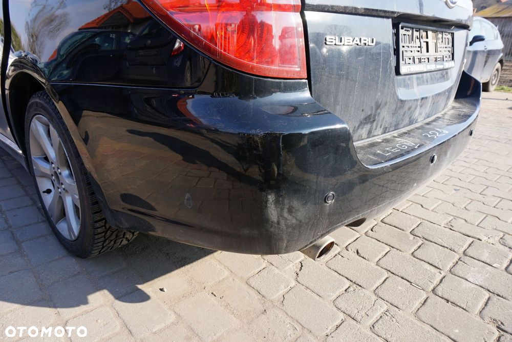 ZDERZAK TYLNY PDC LEGACY IV BL LIFT KOMBI 32J  CZARNY SUBARU 2006-2009 - 4