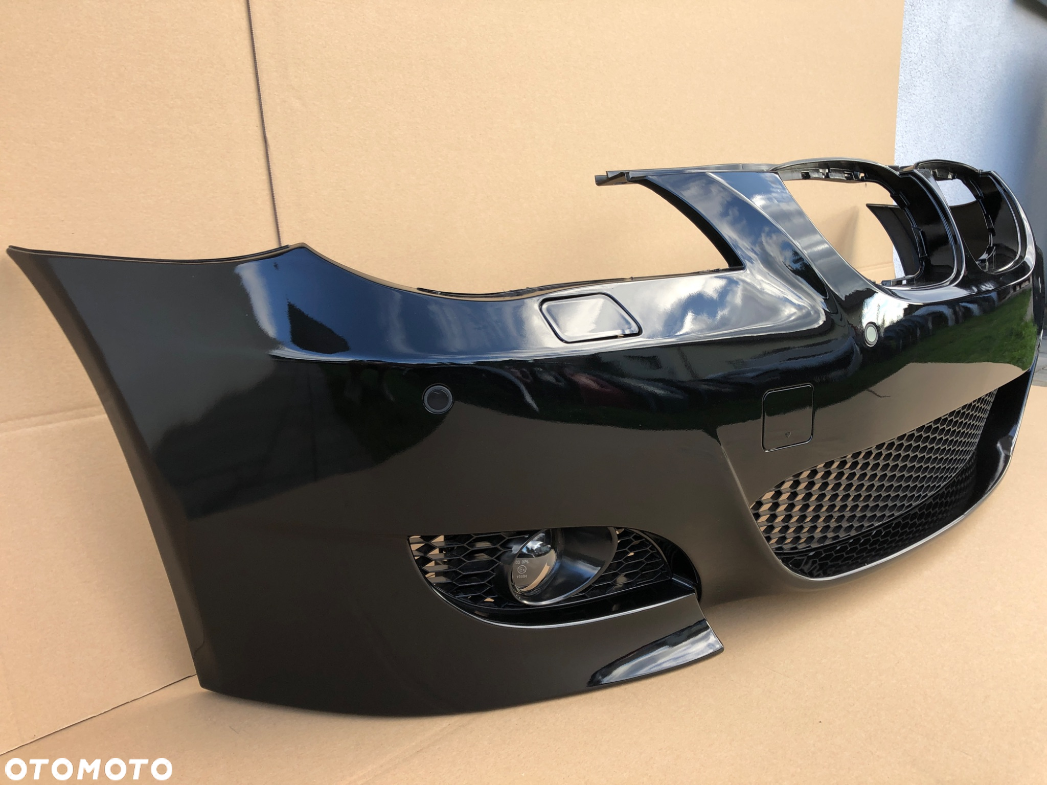 ZDERZAK BMW E60 M5 M PAKIET PRZÓD PDC BLACK SAPHIRE - 12