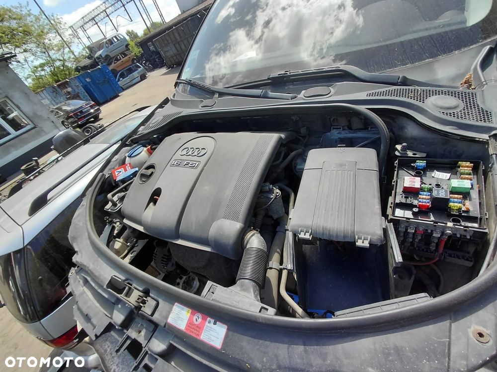 silnik Audi a3 Rok 2007 Pojemność 1598 Moc 85 kw - 1