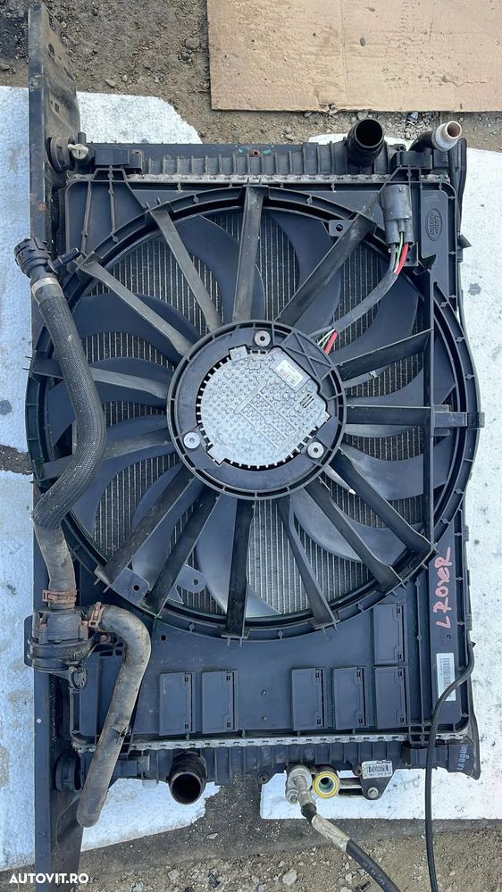 Grup radiatoare apa, ac si electroventilator Range Rover Land Rover Evoque 2.0d GJ32-8C607-AB GJ32-8005-CB GJ3219E839BB - 4
