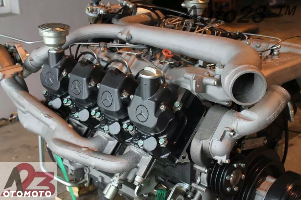 Silnik Mercedes-Benz OM422 OM422.911 Setra V8 Reg! - 7