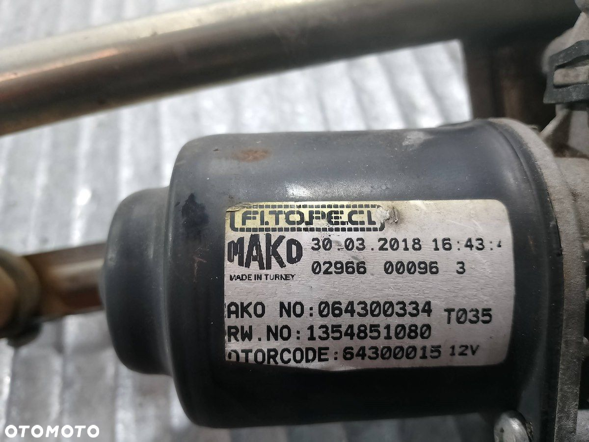 MECHANIZM WYCIERACZEK FIAT FIORINO III 1354851080      064300334 - 6