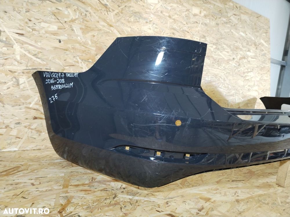 Bara spate VW Golf 7, combi, facelift, 2017, 2018, 2019, 2020, 5G9807421M. - 7