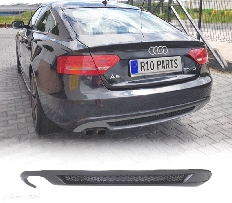 DIFUSOR AUDI A5 SPORTBACK 09-11 LOOK S-LINE - 1