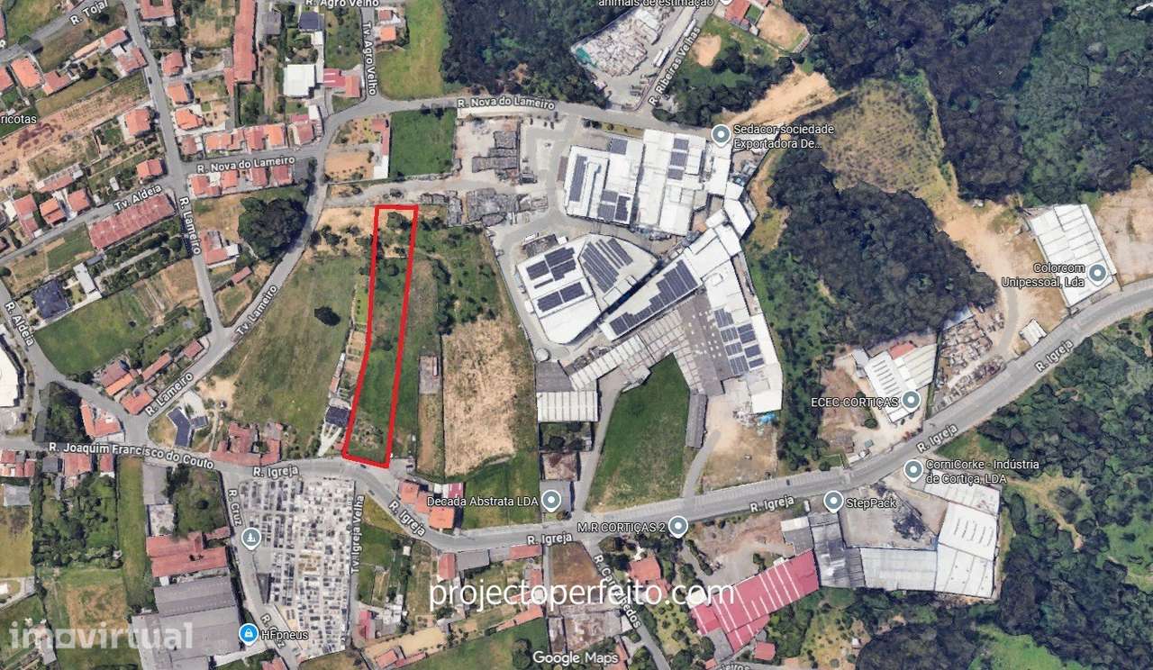Lote de Terreno  Venda em São Paio de Oleiros,Santa Maria da Feira - Grande imagem: 5/5