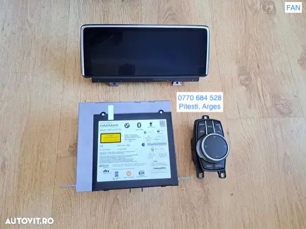 Kit navigatie profesionala NBT EVO HU HARMAN Ecran afisaj central unitate principala joystick BMW X5 F15 X5 M F85 X6 F16 X6 M F86 - 1