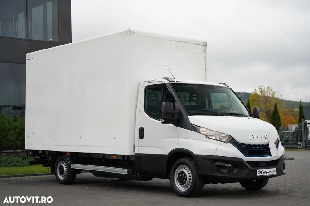Iveco DAILY 35-NP / GNC / CONTAINER / MANUAL / PALFINGER LIFT - 750 KG / 2020 - 1