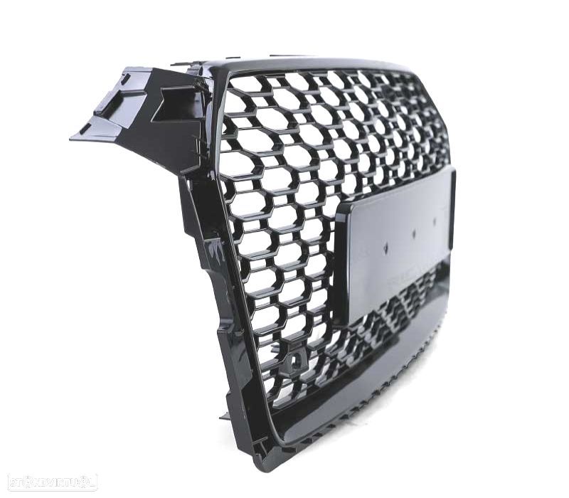 GRELHA DIANTEIRA AUDI A5 16-20 LOOK RS5 PRETO BRILHANTE PDC - 2