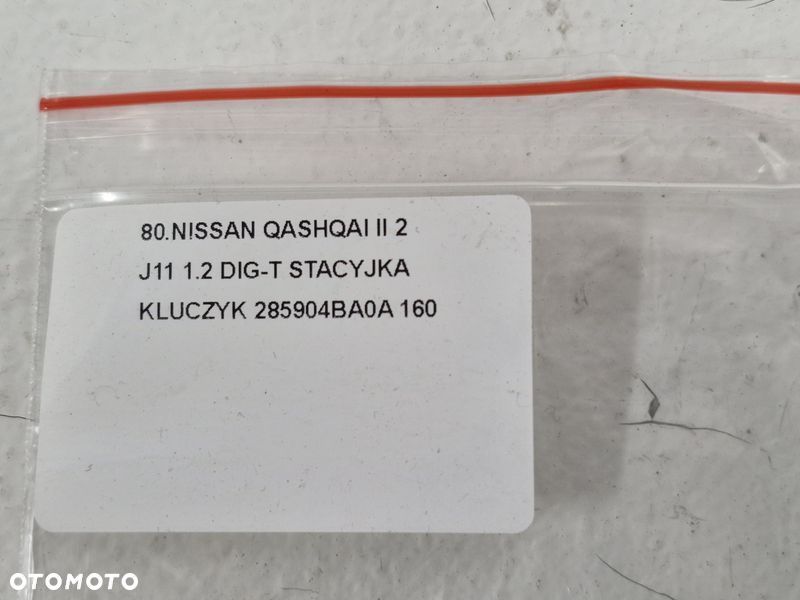 NISSAN QASHQAI II 2 J11 1.2 DIG-T STACYJKA KLUCZYK 285904BA0A - 11