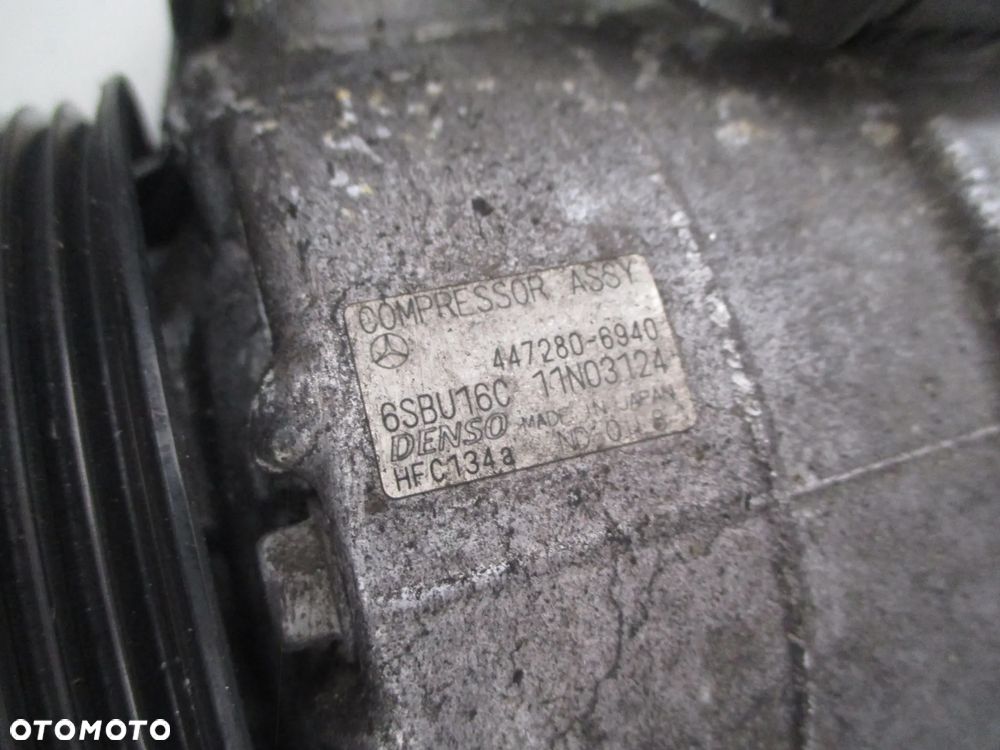 Mercedes Benz W166 ML 3.0 CDI V6 2011- sprężarka pompa klimatyzacji 447280-6940 - 3