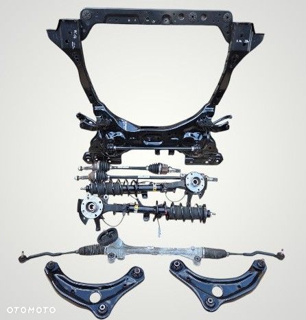 NISSAN MICRA K14 5 V 1.0 tce PRZEDNI PRZÓD MCPHERSON AMORTYZATOR WACHACZ ZWROTNICA LEWY LUB PRAWY ZAWIESZENIE INNE CZEŚCI PÓŁOŚ MAGLOWNICA ZACISK HAMULCOWY JARZMO STABILIZATOR DRĄŻEK - 1