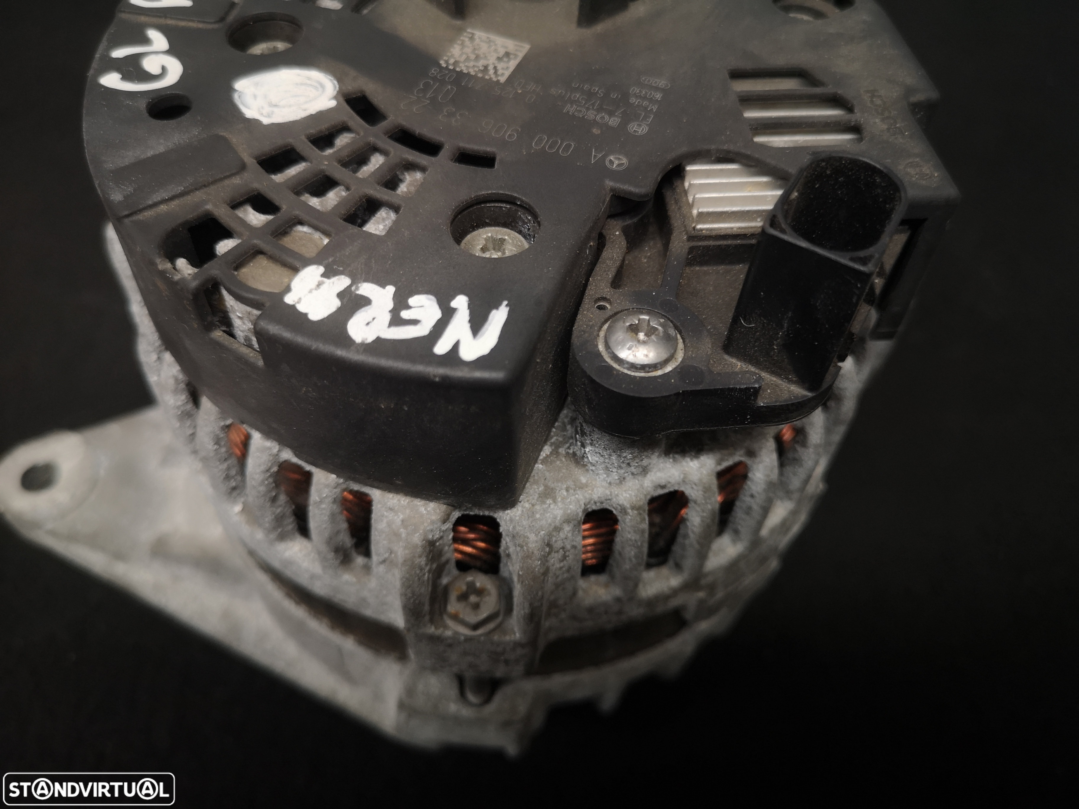Alternador originais Mercedes class a b cla gla W117 W176 w246 2014-2017 - 5