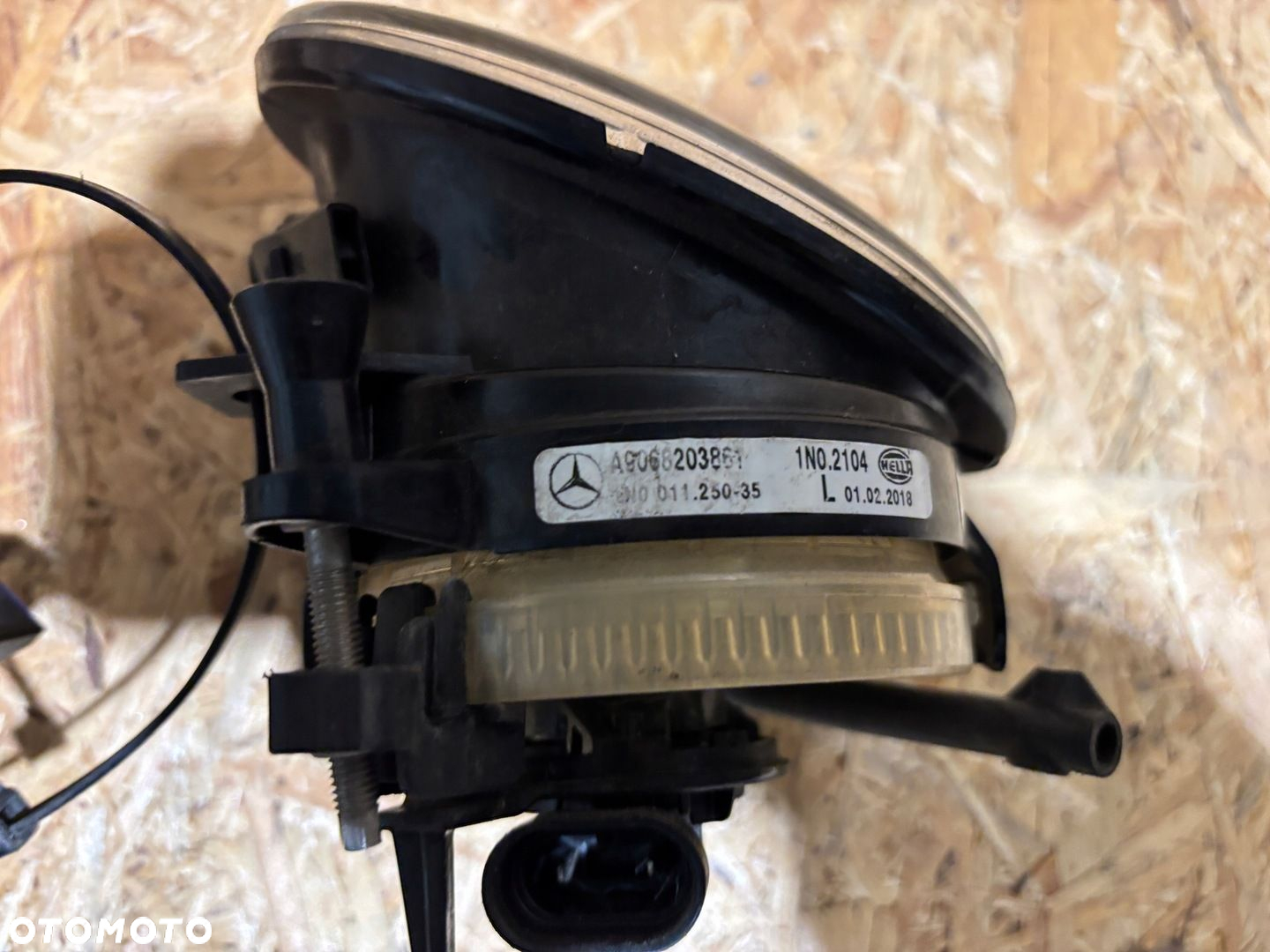 MERCEDES SPRINTER W906 HALOGEN LEWY A9068203861 - 2
