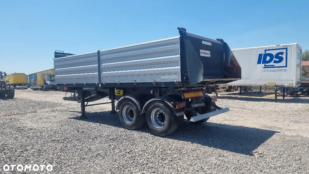 Schwarzmuller 37.000zł netto PRZYCZEPA/NACZEPA WYWROTKA 3 STRONNA 7,20M 2 OSIE St. BDB MOŻLIWOŚĆ TRANSPORTU - 2