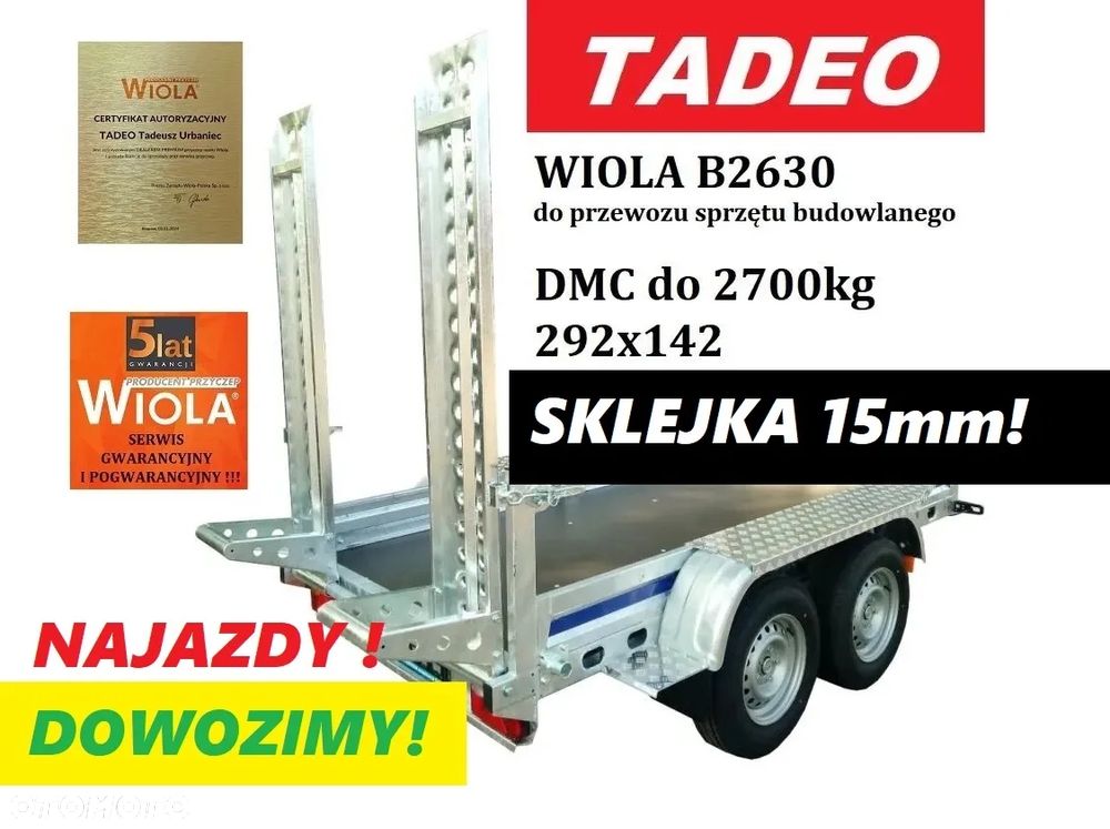 Wiola B2630 budowlana DMC 2700kg - 1