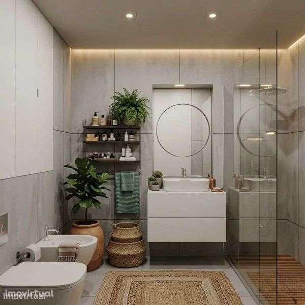 Apartamento T1+1 Novo no Centro de Canidelo, com Jardim e Paddle - Grande imagem: 2/12