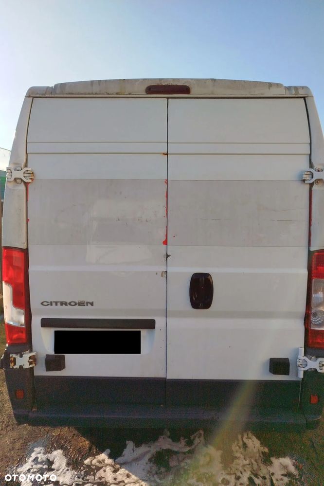 Ducato III i lift Boxer Jumper II 06-22r movano -25 H2  drzwi tył tylne BIAŁE lewe i prawe komplet z foto skrzydełka całe dość ładne - 1