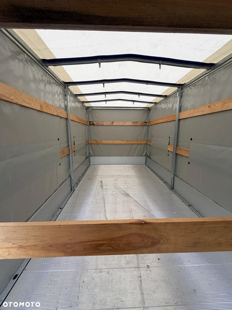 TEMARED Przyczepa Temared Carplatform 4021 406x216x30 cm DMC 2700kg + stelaż i plandeka firanka H170 - 3