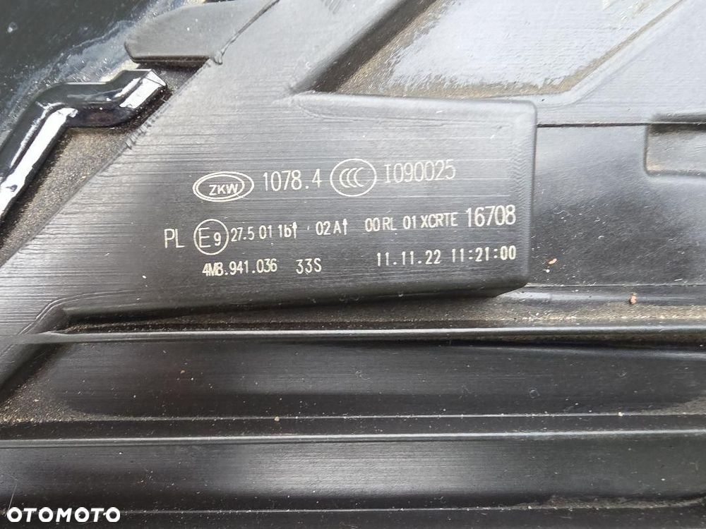 AUDI Q8 SQ8 4M8 Lampa prawa przód Full Led Matrix HD 4M8941036 2022 - 10