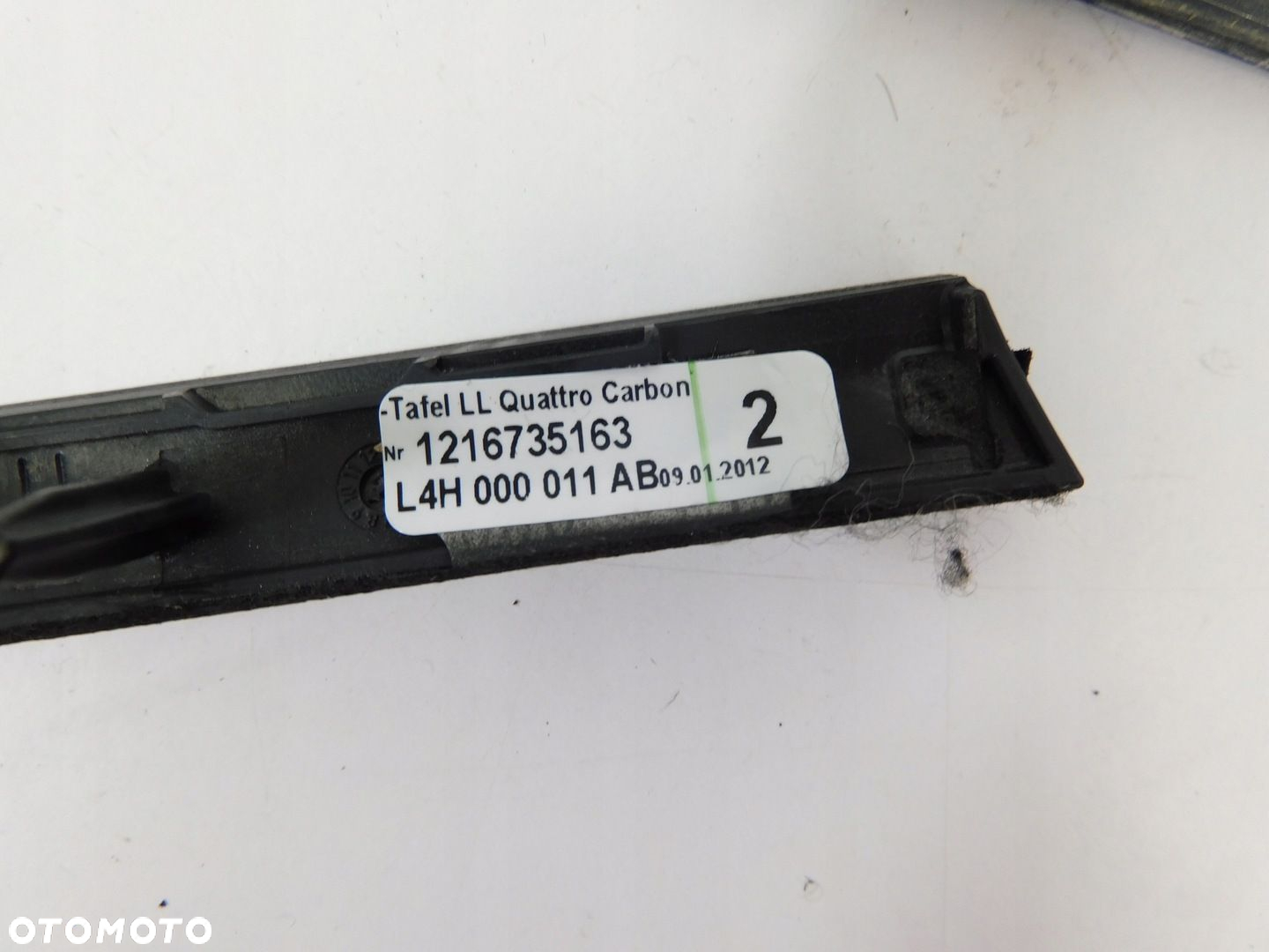 DEKORY LISTWY OZDOBNE CARBON Audi A8 S8 D4 4H - 12