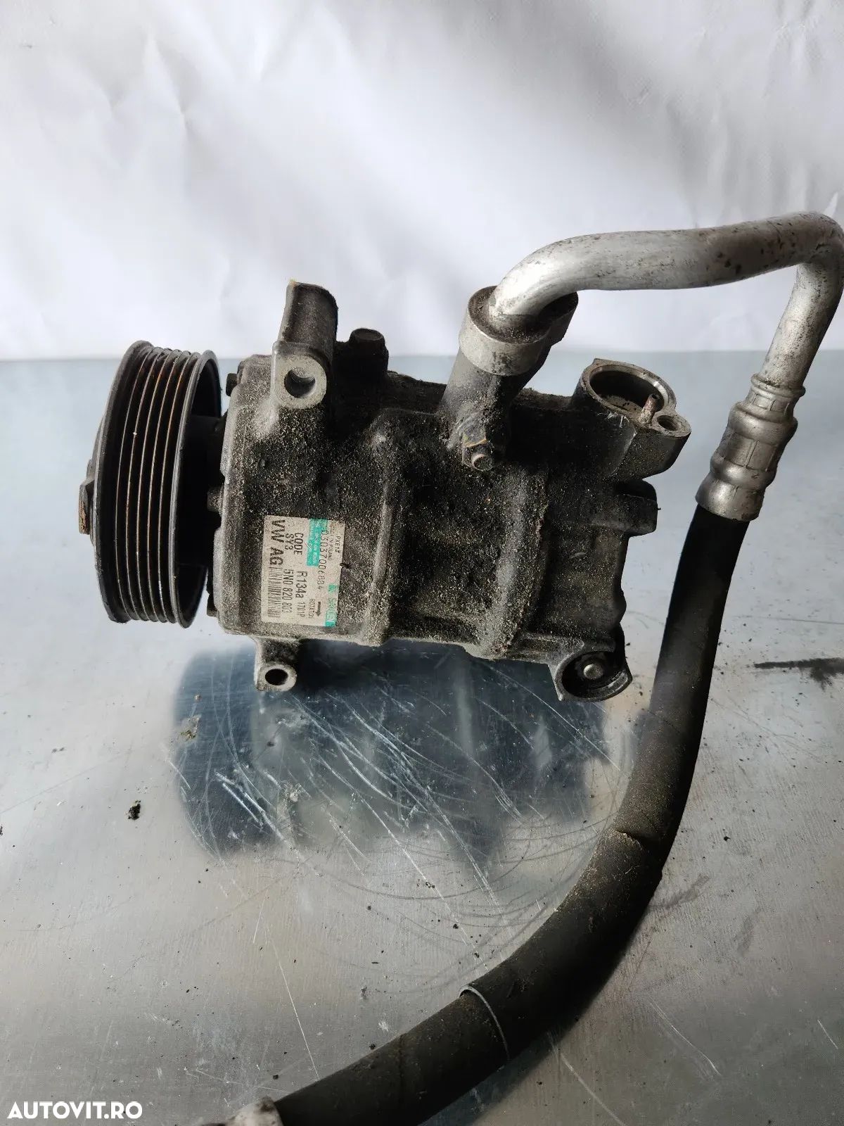 Compresor Clima Vw Passat Golf Jetta Caddy Touran Seat Altea Leon Skoda Octavia Audi 2.0 Tdi Cod 5N - 1