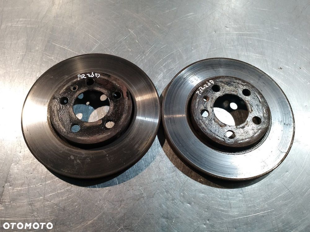 TARCZE HAMULCOWE PRZÓD SKODA FABIA I 1.2 - 1