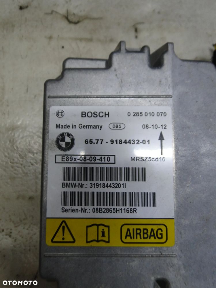BMW 1 E81 E82 E87 E88 DESKA KONSOLA PODUSZKI AIRBAG NAPINACZE SENSOR ORYGINAŁ EUROPA - 5