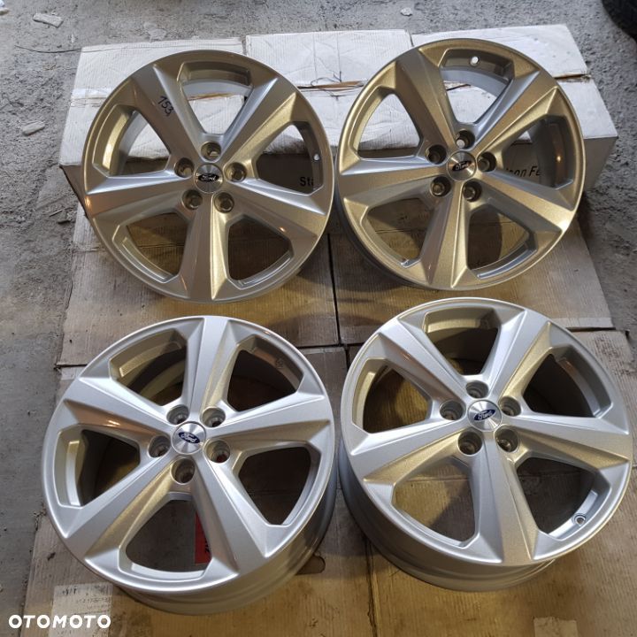 4x 7,5x18 ET55 5x108 Nowy oryginalny komplet felg aluminiowych FORD - 1