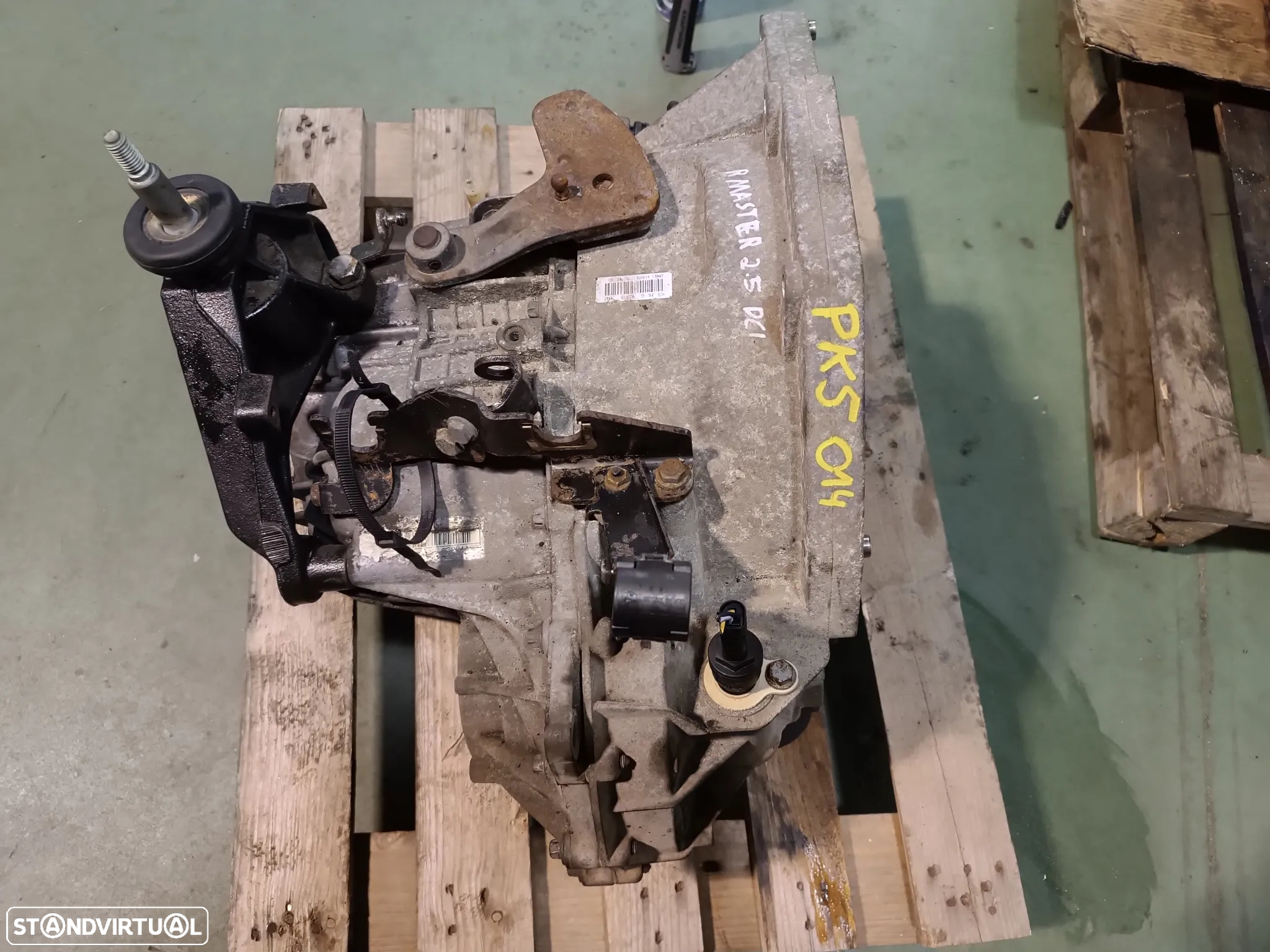 CAIXA DE 5 VELOCIDADES RENAULT MASTER / OPEL MOVANO 2.5DCI PK5014 - 2