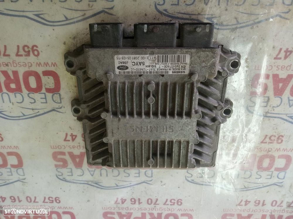 CENTRALINA MOTOR UCE FORD FIESTA V 2005 -5WS40140ET - 4