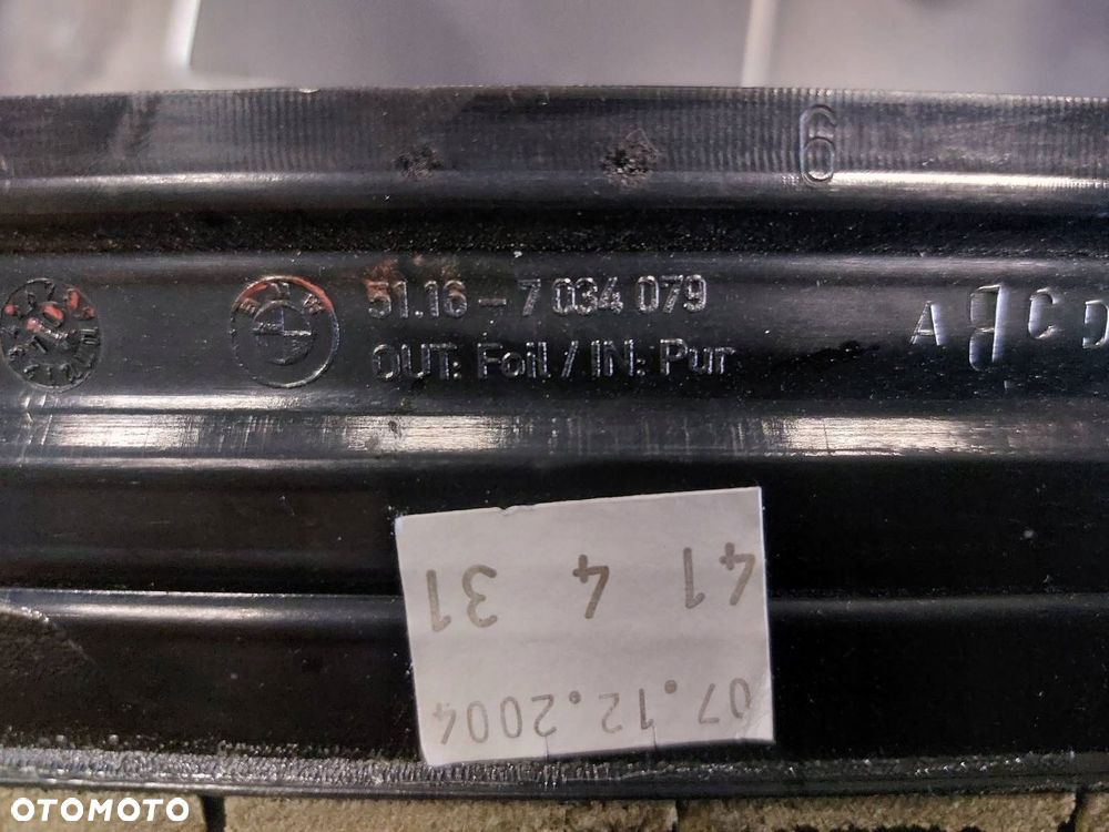 SCHOWEK PASAŻERA BMW E60 E61 7034079 7034081 - 5