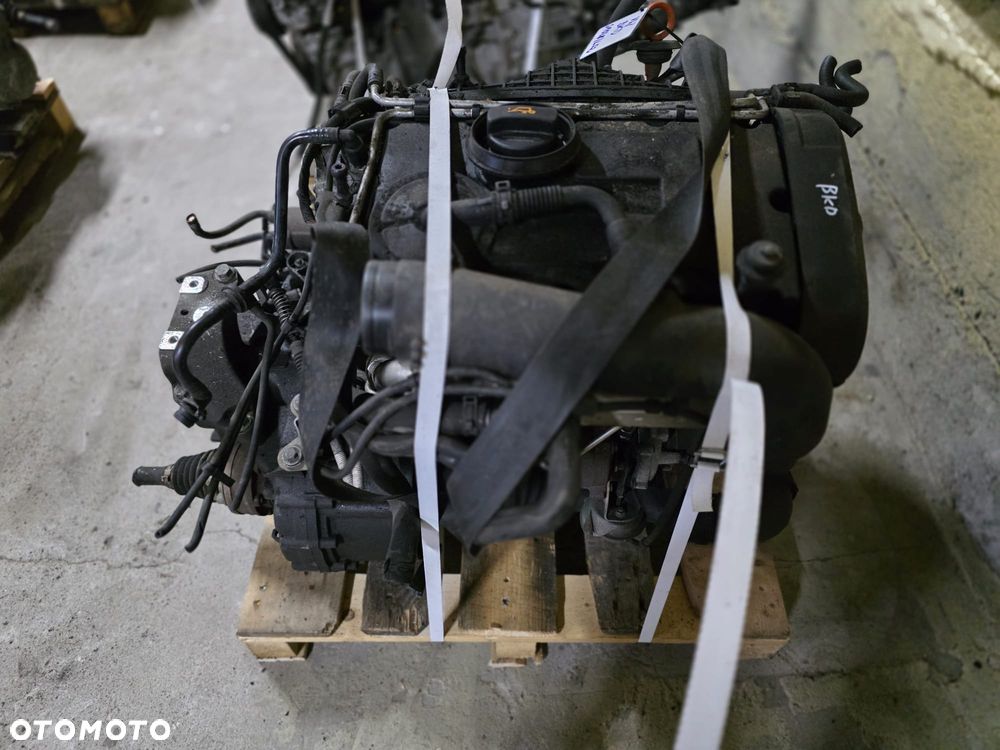 Volkswagen BKD 2.0 TDI diesel silnik z pełnym osprzętem kompletny gotowy do montażu - 2
