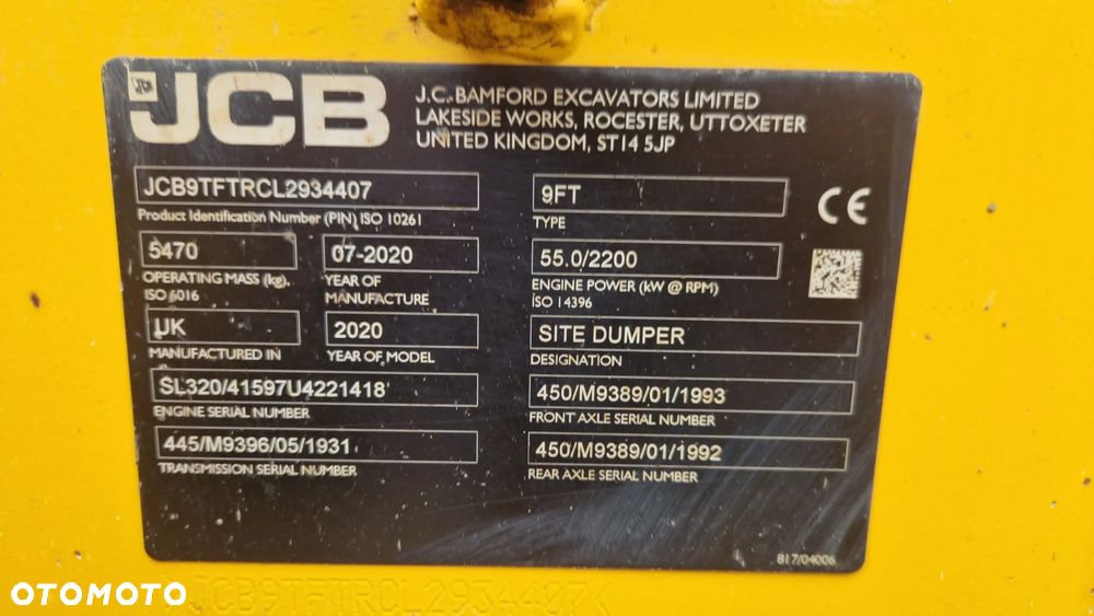 JCB 9 FT - 12
