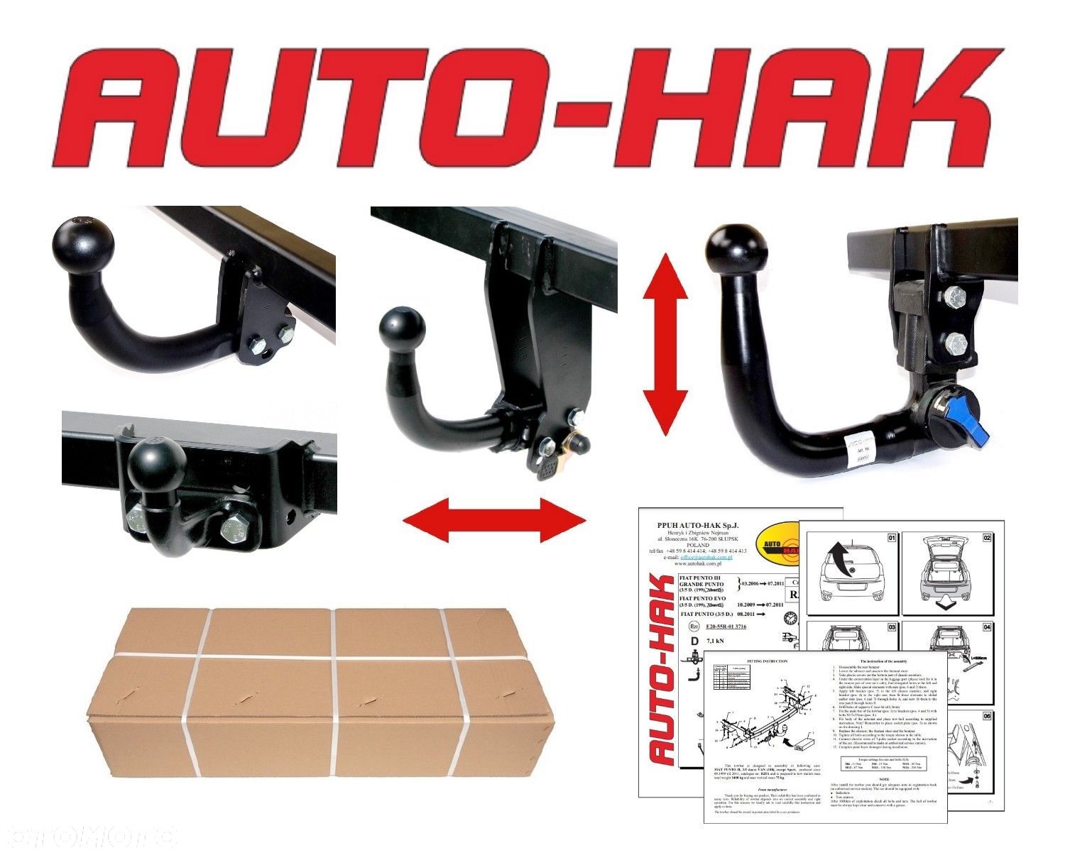 Hak holowniczy Citroen C 5 I Break 2004-2008 - 1